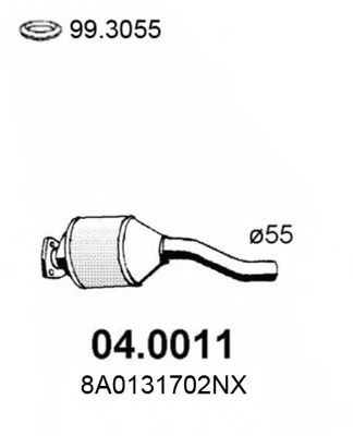 04.0011 ASSO Catalytic Converter