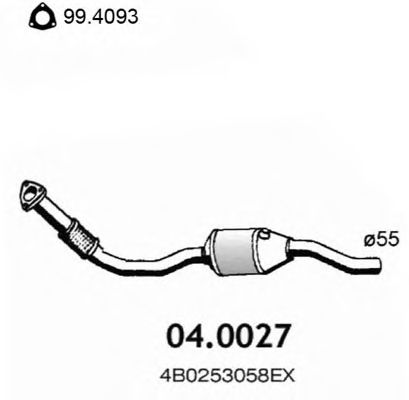 04.0027 ASSO Brake System Wheel Brake Cylinder