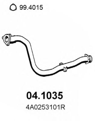 04.1035 ASSO Charger Intake Hose
