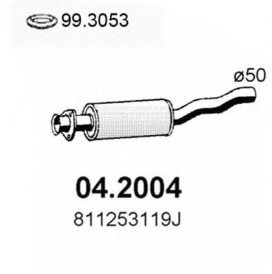 04.2004 ASSO Front Silencer
