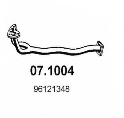 07.1004 ASSO Exhaust Pipe