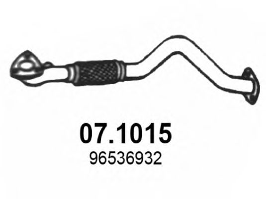 07.1015 ASSO Exhaust Pipe