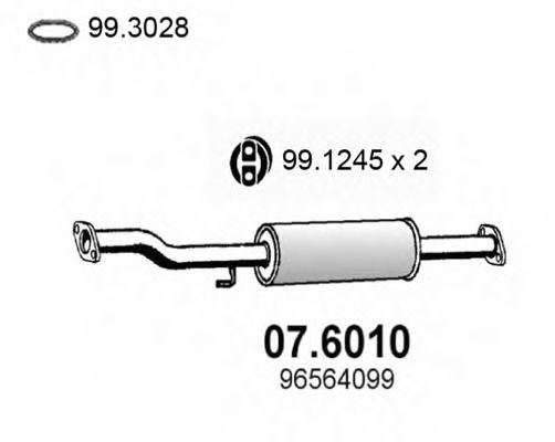 07.6010 ASSO Gasket, cylinder head