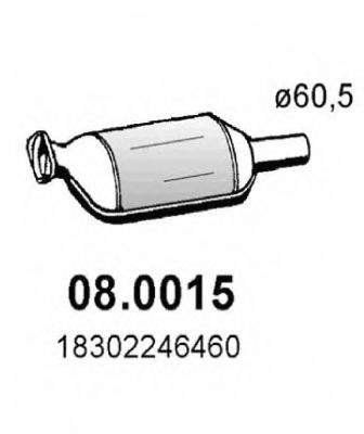 08.0015 ASSO Catalytic Converter
