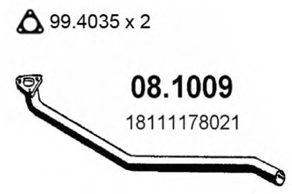 08.1009 ASSO Bearing Bush, stabiliser