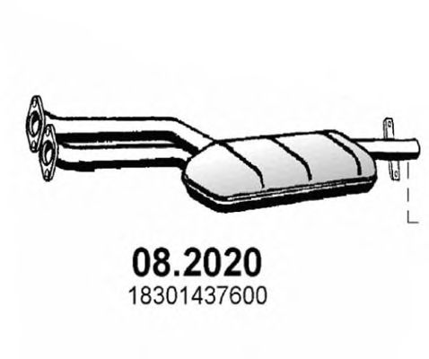 08.2020 ASSO Manual Transmission Cable, manual transmission