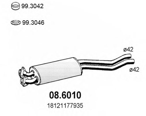 08.6010 ASSO Cable Connector
