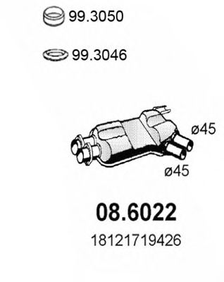 08.6022 ASSO Piston