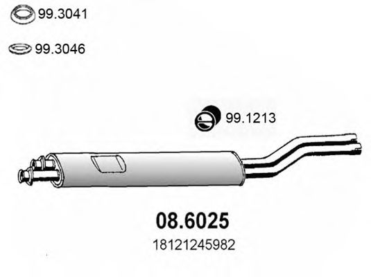 08.6025 ASSO Cable Connector
