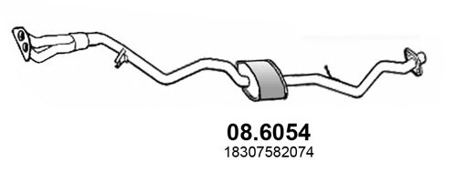 08.6054 ASSO Crankshaft Drive Piston