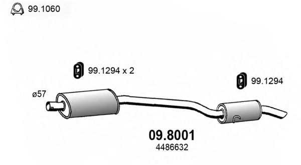 09.8001 ASSO Catalytic Converter