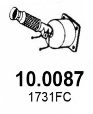 10.0087 ASSO Condenser, air conditioning