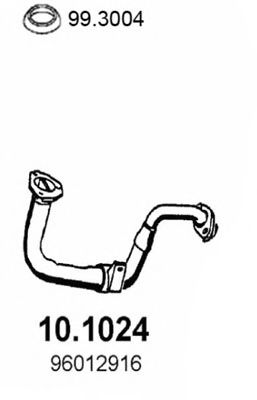 10.1024 ASSO Exhaust Pipe