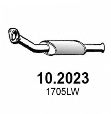 10.2023 ASSO Abgasanlage Vorschalldämpfer