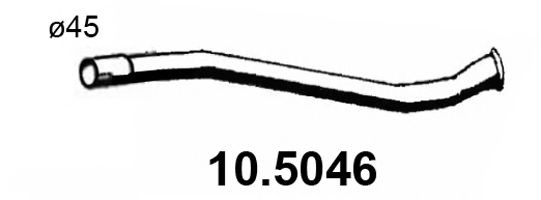 10.5046 ASSO Radiator, engine cooling