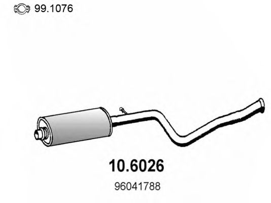 10.6026 ASSO Bremsanlage Seilzug, Feststellbremse