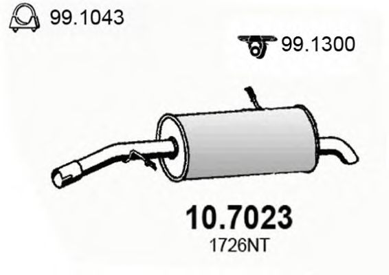 10.7023 ASSO Lambda Sensor