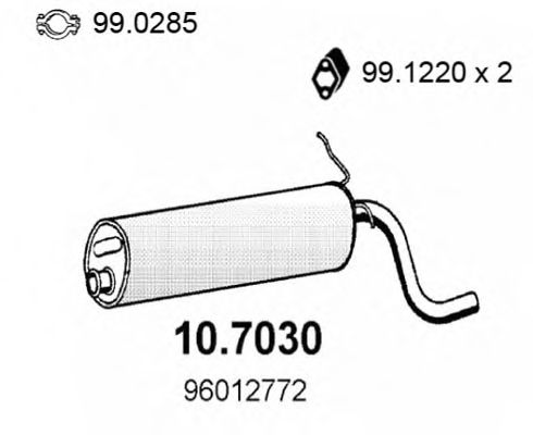 10.7030 ASSO Lambda Sensor