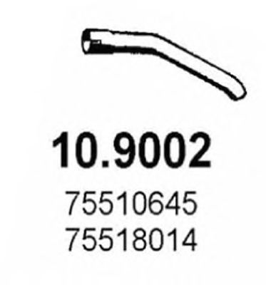 10.9002 ASSO Exhaust Pipe