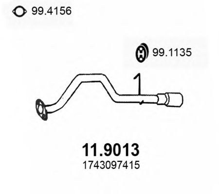 11.9013 ASSO Radbremszylinder