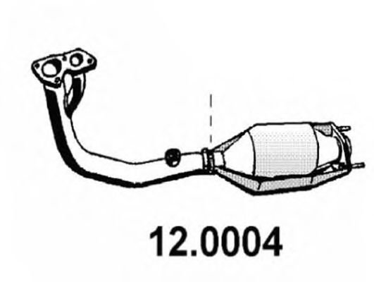 12.0004 ASSO Exhaust Pipe