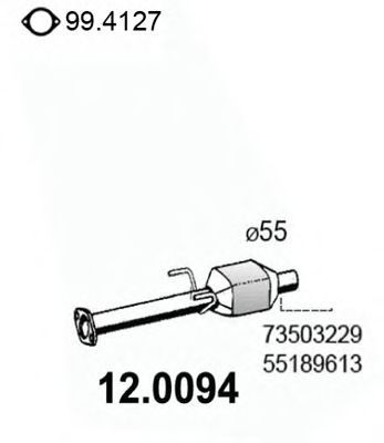 12.0094 ASSO Catalytic Converter