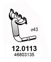 12.0113 ASSO Exhaust Pipe