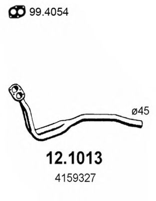 12.1013 ASSO Exhaust Pipe
