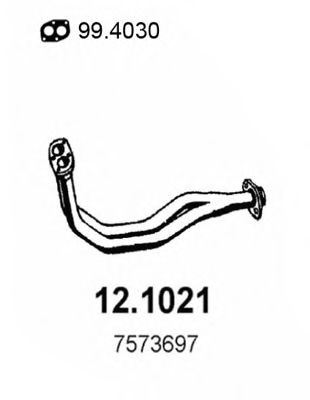 12.1021 ASSO Exhaust Pipe