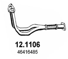 12.1106 ASSO Exhaust Pipe