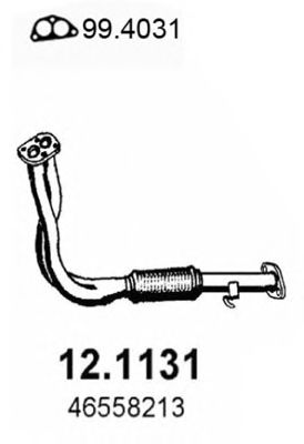 12.1131 ASSO Exhaust Pipe