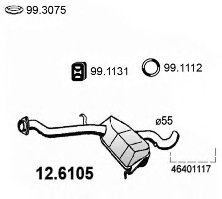 12.6105 ASSO Bumper