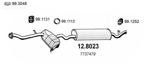 12.8023 ASSO V-Ribbed Belts
