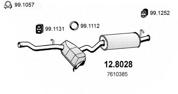 12.8028 ASSO V-Ribbed Belts