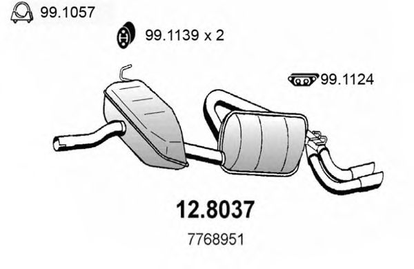 12.8037 ASSO V-Ribbed Belts
