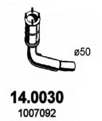 14.0030 ASSO Brake System Brake Disc