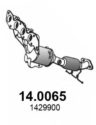 14.0065 ASSO Тормозная система Тормозной диск