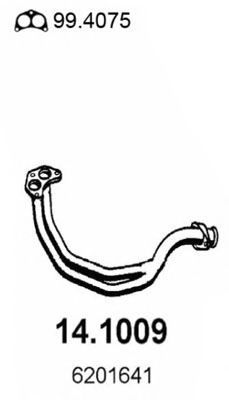 14.1009 ASSO Exhaust System End Silencer