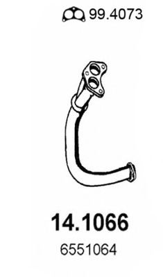 14.1066 ASSO Exhaust Pipe