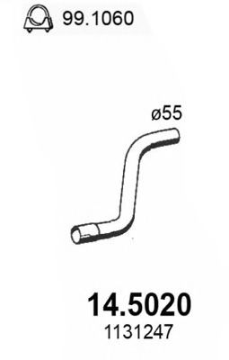 14.5020 ASSO Exhaust Pipe