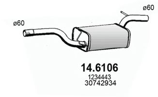 14.6106 ASSO Exhaust Pipe