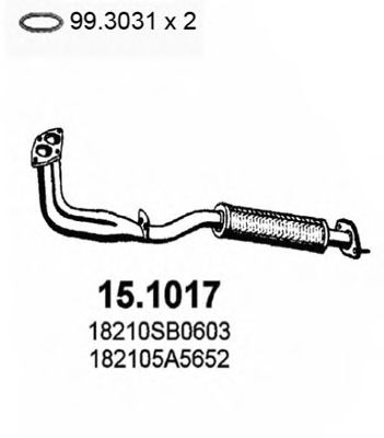 15.1017 ASSO Joint Kit, drive shaft