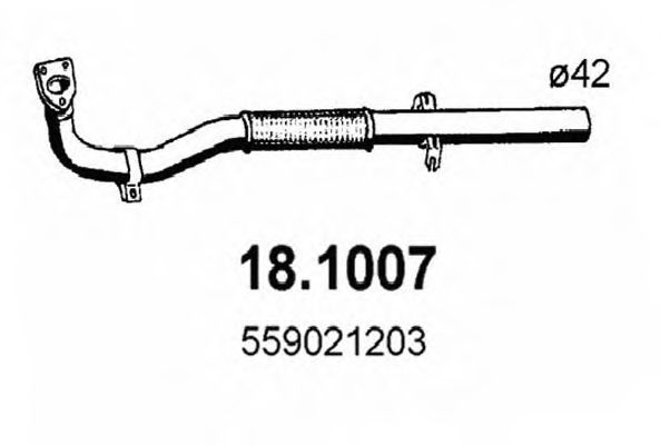 18.1007 ASSO Catalytic Converter