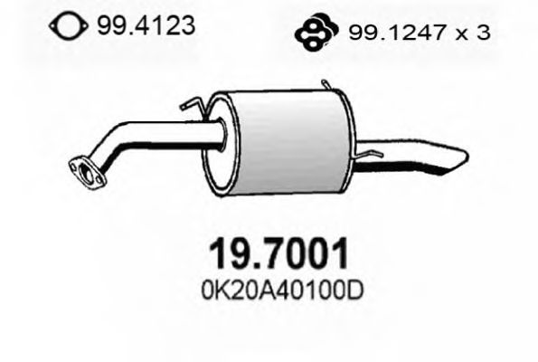 19.7001 ASSO Brake System Brake Disc