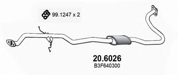 20.6026 ASSO Steering Tie Rod Axle Joint