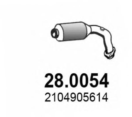 28.0054 ASSO Catalytic Converter