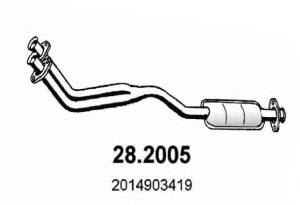 282005 ASSO Exhaust Pipe