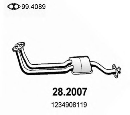 28.2007 ASSO Front Silencer