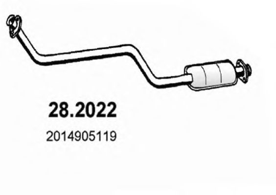28.2022 ASSO Front Silencer