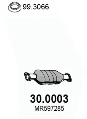 30.0003 ASSO Bolt Kit, cylinder head